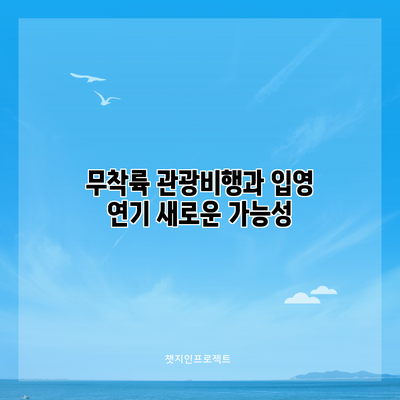 무착륙 관광비행과 입영 연기: 새로운 가능성