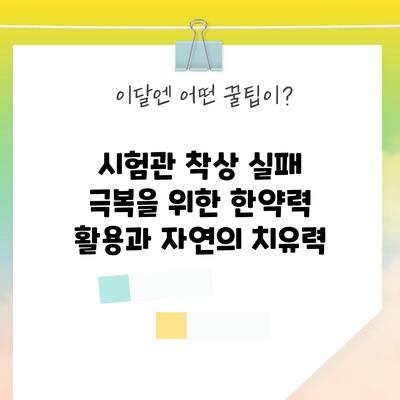 시험관 착상 실패 극복을 위한 한약력 활용과 자연의 치유력