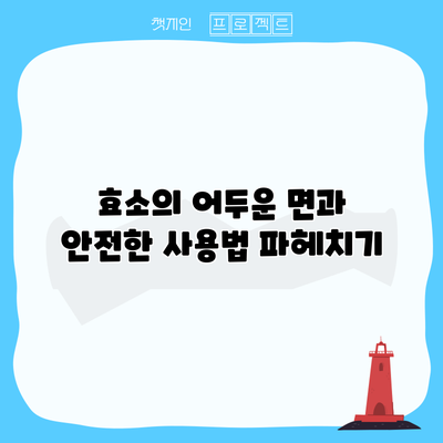 효소의 어두운 면과 안전한 사용법 파헤치기
